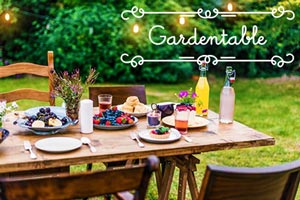 お庭をおしゃれな空間に！ ガーデンテーブルの選び方をご紹介